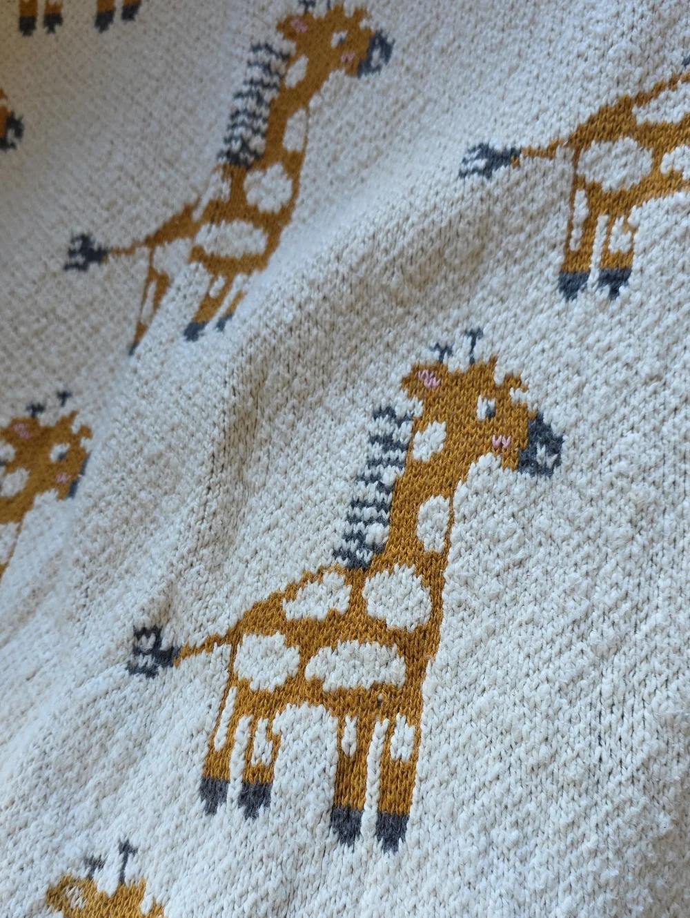Giraffe Baby Blanket
